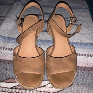 Tommy Hilfiger espadrille wedge sandals